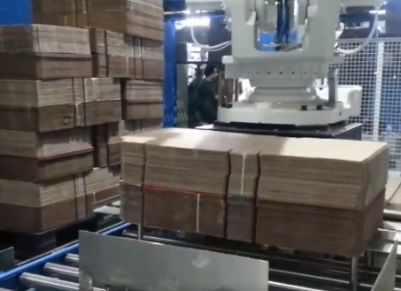 紙箱行業：康師傅紙箱自動生產線案例展示