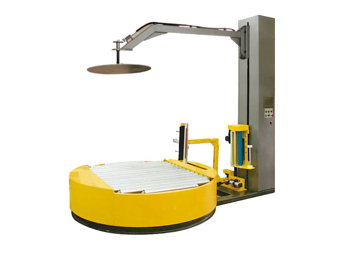 托盤在線壓頂纏繞包裝機(jī)